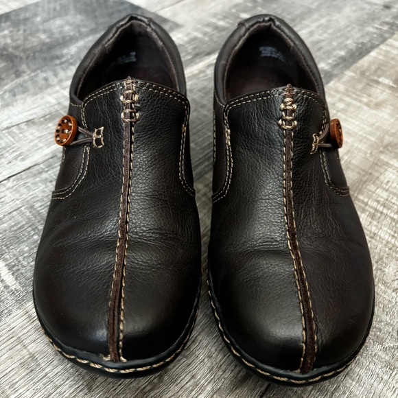 Clarks Collection Ashland Glow, Brown Leather Loafer, EUC - Picture 8 of 12